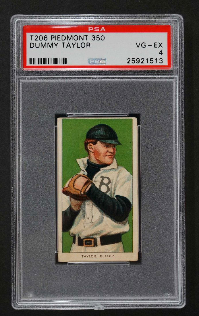 1909-11 T206 Piedmont 350 Dummy Taylor (PSA 4) (1 of 2)