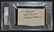 Mickey Cochrane Signed 3'' x 5'' Card. PSA/DNA