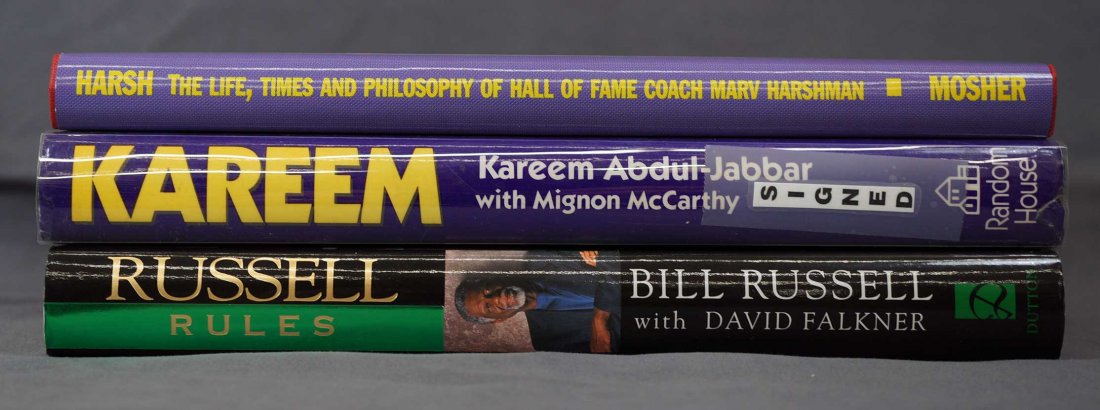 Three Signed Basketball Biographies. All Signed Stated (1 of 5)