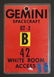 Original Gemini 3 White Room Access Badge. From estate