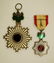 Japan Order of the Rising Sun Medals (2). Larger of the - 3