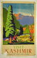 Vintage Kashmir India Travel Poster, circa 1950's. - 2