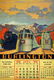 1938 Burlington Route Railraod Calendar. 27'' x 18'',