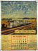 Burlington Route, Group of Six Railroad Calendars. - 3