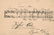 Siegfried Ochs Autographed Musical Quotation