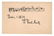 Dr. Karl Muck Autographed Musical Quotation - 2
