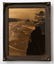 Northwest Coastal Scene Orotone Goldtone Photograph