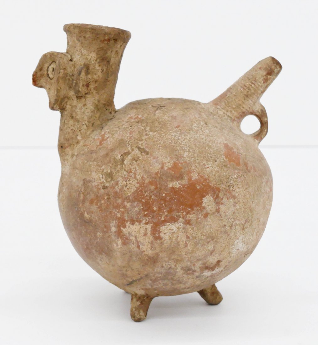 Ancient Amlash Anthropomorphic Pottery Vessel (1 of 2)
