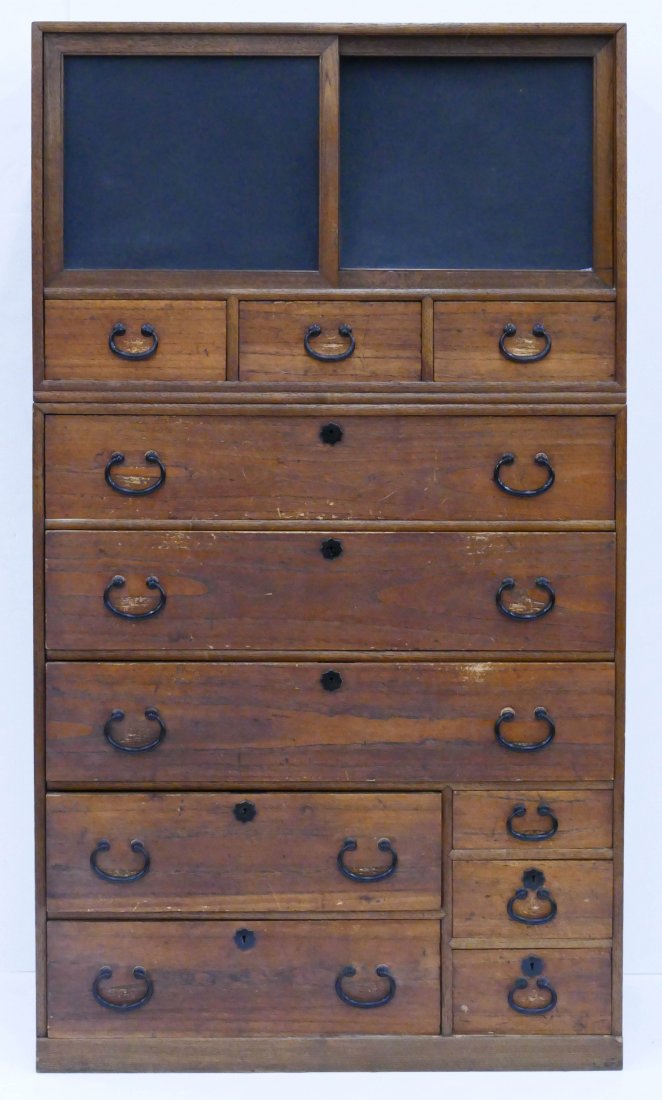 Japanese Choba Dansu Dresser Chest 62''x35''x15.5''. A (1 of 2)