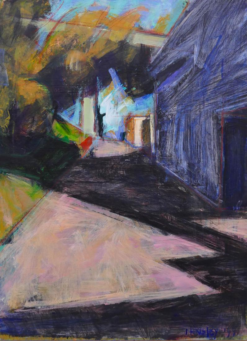 Julia Hensley (20/21st Cent. Washington) ''Alley, (1 of 3)