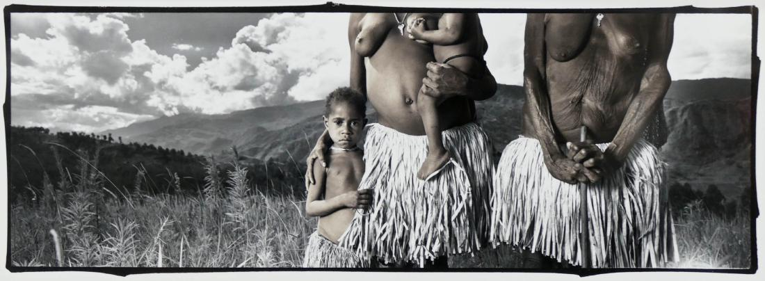 Phil Borges (b.1942 American) ''Milique 69 and Yasmina (1 of 2)