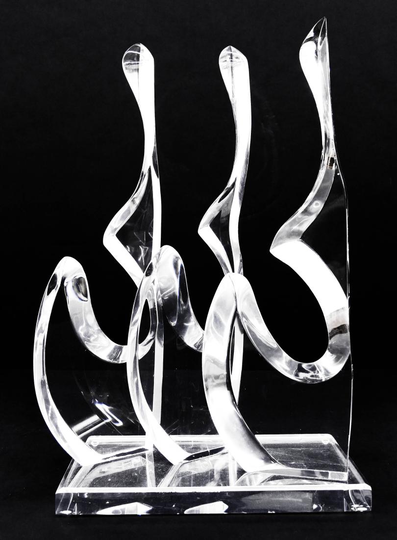 Hivo Van Teal (20th Cent. American) Abstract Acrylic (1 of 2)