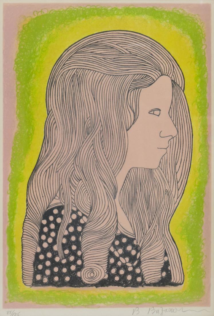 4pc Beniamino Bufano Lithographs. Includes ''Sleeping (1 of 3)