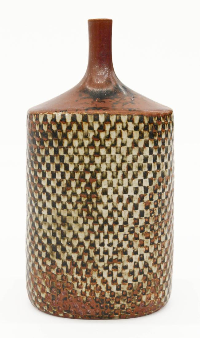 Stig Lindberg for Gustavsberg Stoneware Bottle Vase (1 of 2)