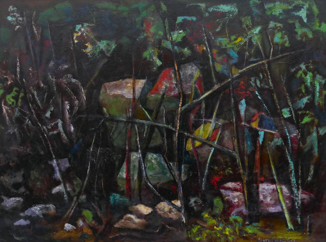 Boyer Gonzales (1909-1987 Washington) ''Intimate (1 of 4)