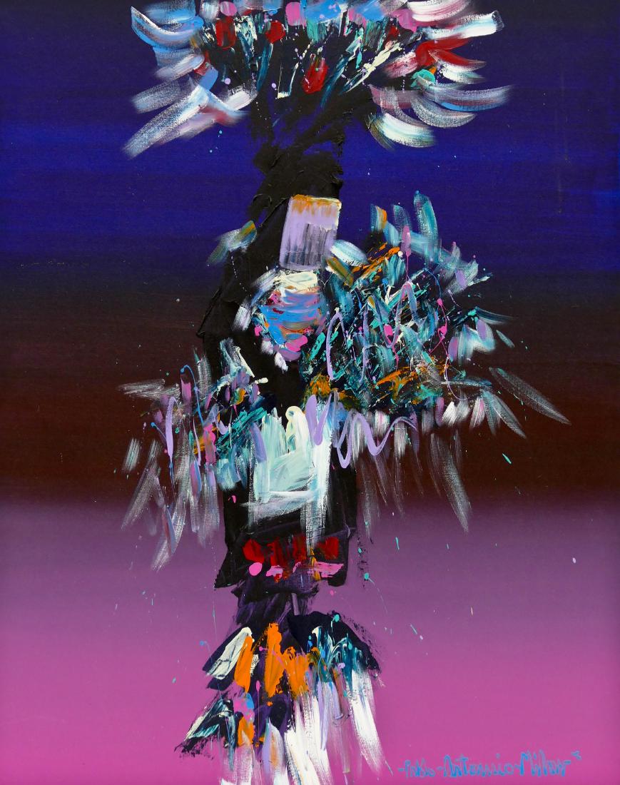 Pablo Antonio Milan (b.1961 American) ''Eagle Dancer'' (1 of 2)