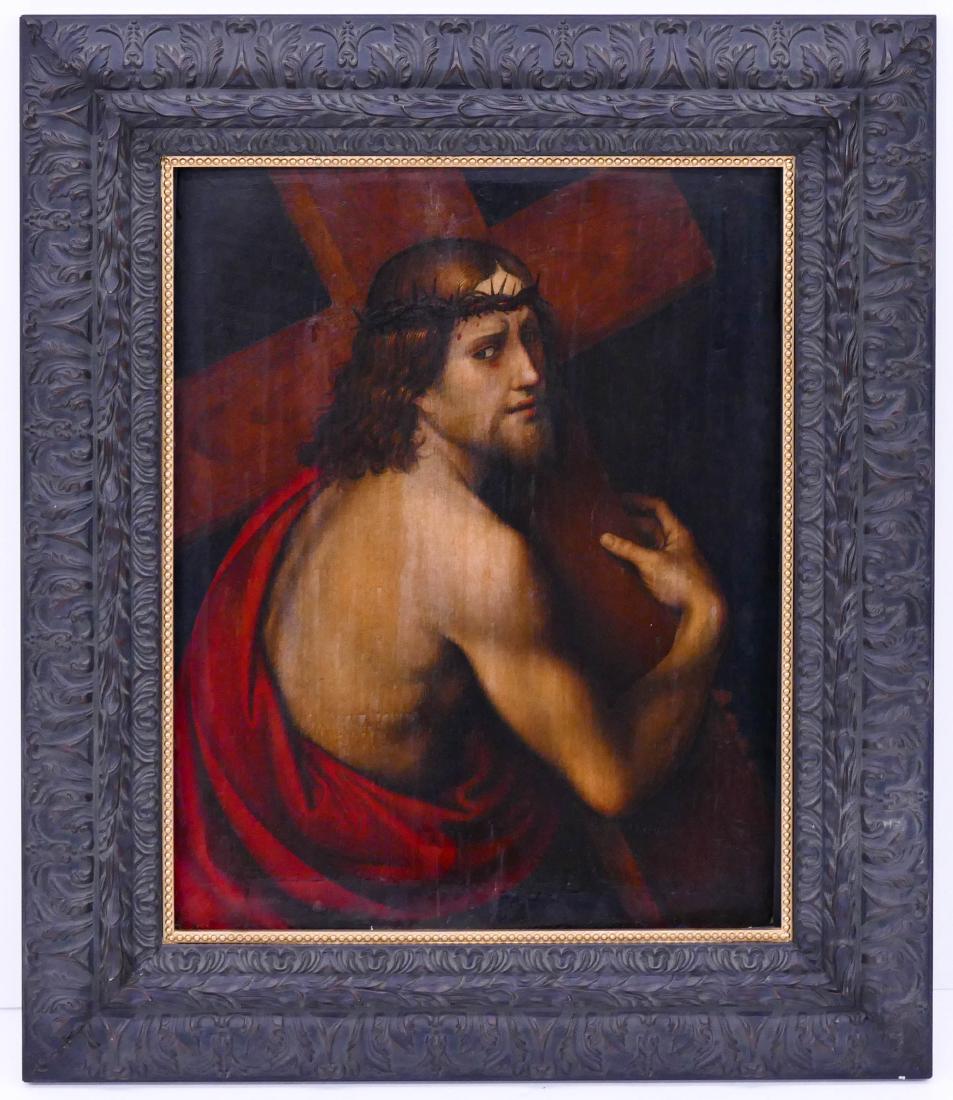 Italian School 17th Century Christ Carrying the Cross (1 of 8)