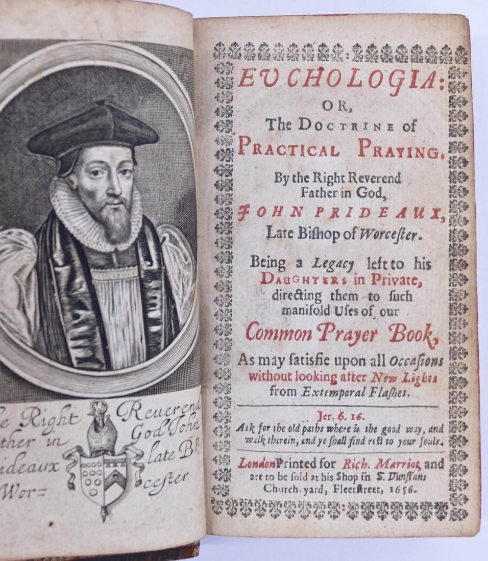 John Prideaux 1656 ''Evchologia: Or, The Doctrine of (1 of 2)
