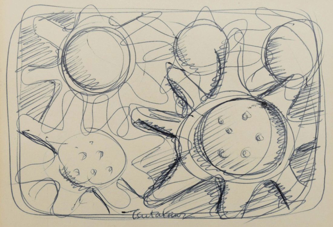 George Tsutakawa (1910-1997 Washington) Abstract Forms (1 of 2)