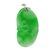 An Apple Green Jadeite Pendant Carved on Both Sides - 2