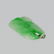 An Apple Green Jadeite Pendant Carved on Both Sides - 3
