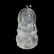 Icy Jadeite Guanyin Pendant - 2