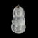 Icy Jadeite Guanyin Pendant - 3