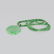 An Apple Green Jadeite Round Pendant with Diamond Clasp - 4