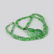 An Apple Green Jadeite Gourd Pendant with Flowers on a - 4
