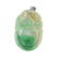Jadeite Carved Gourd and Bixie Pendant - 2