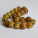Yellow Jade Whirl Bead Necklace (20 Beads) - 4