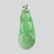Jadeite Pea Pod Pendant Carved on Both Sides - 2