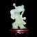 Qing Dynasty, Finely Carved Xiu Yan Jade Figure of Two - 3