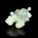 Qing Dynasty, Finely Carved Xiu Yan Jade Figure of Two - 6