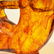 A Pair of Carved Golden Amber Gong - 6