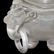 Crystal Tripod Censer with Carved Dragon and Loose Ring - 10