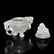 Crystal Tripod Censer with Carved Dragon and Loose Ring - 5