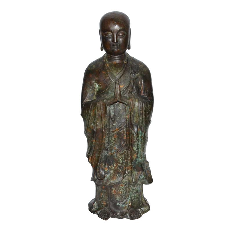 Ming Dynasty, A Bronze Standing Figure of Samamtabhadra (1 of 7)