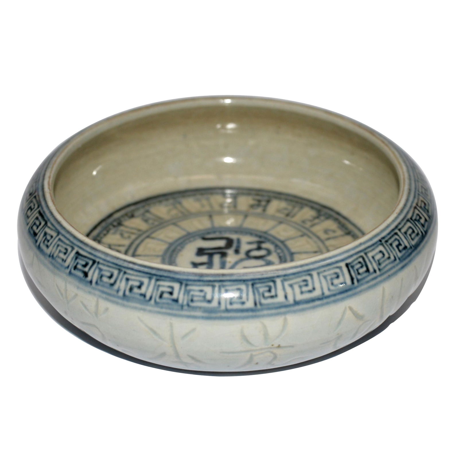 Yuan Dynasty, Blue and White Brush Washer with Phagspa Script (1 of 7)