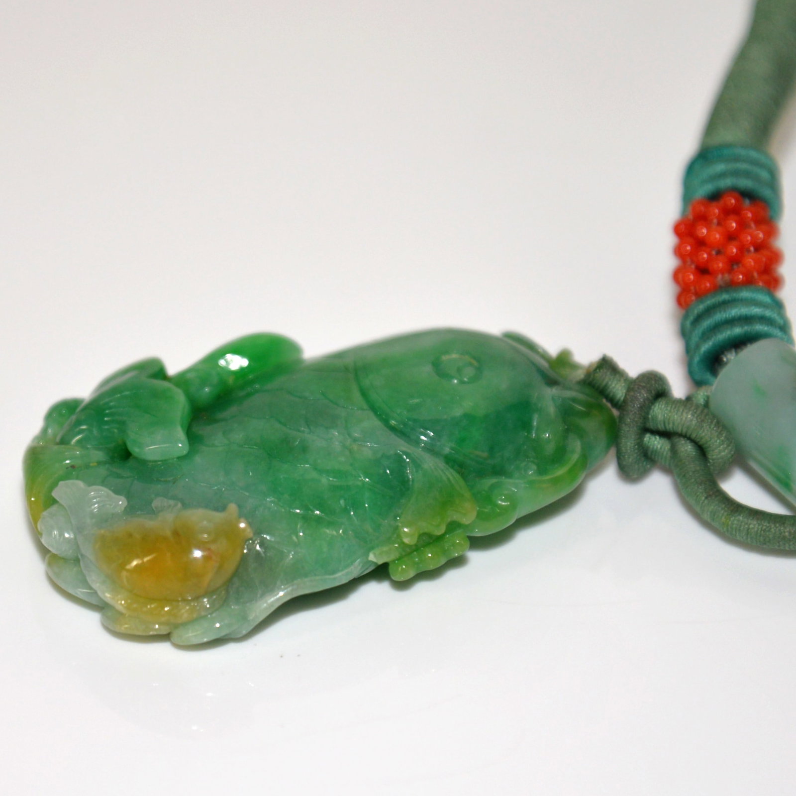 翡翠福禄寿三色年年有鱼挂 - 6