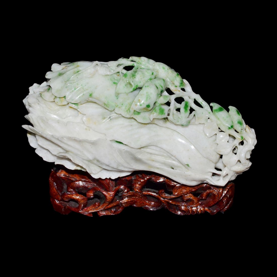 Qing, Exquisitely Carved Jadeite Cabbage