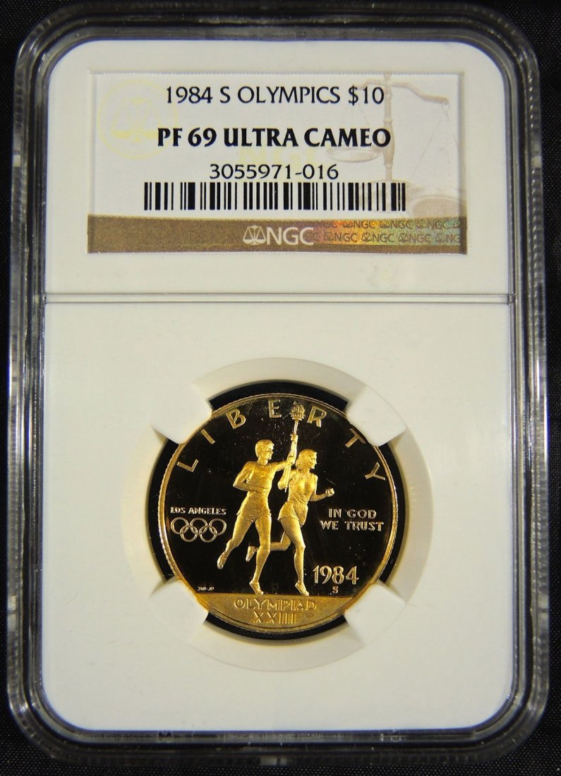 1984 S Olympics $10 Gold Coin (1 of 1)