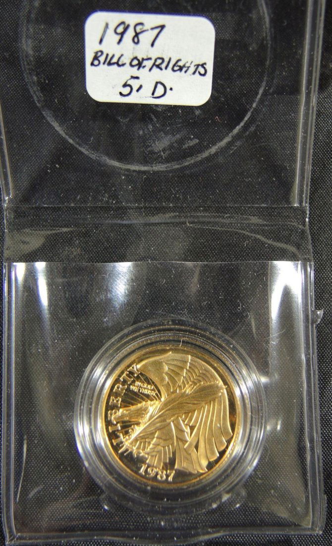 1987 $5 Gold Coin * Liberty (1 of 2)
