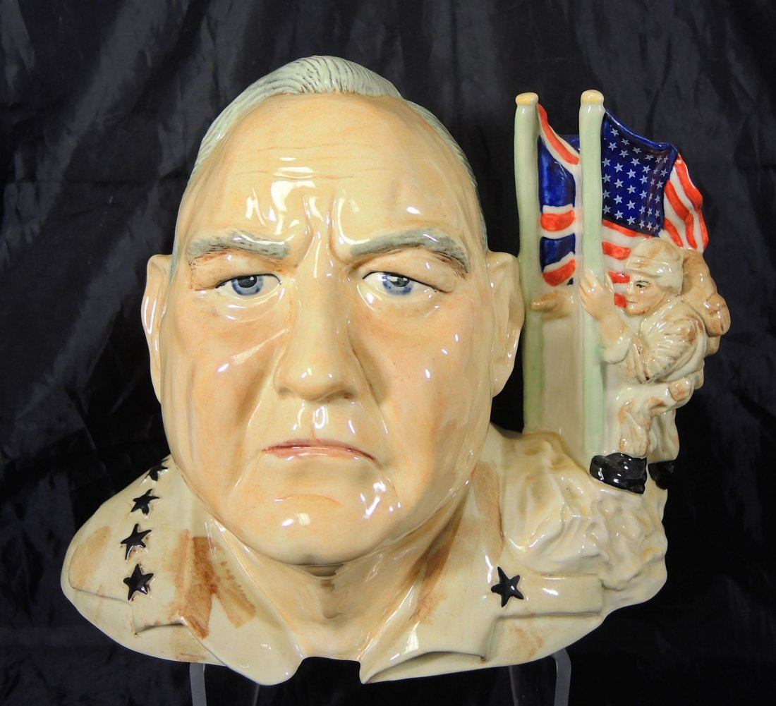 Kevin Francis Toby Jug Ltd Edition Gen. Schwarzkopf (1 of 5)