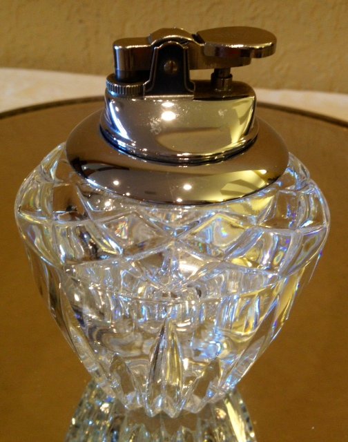 226 Vintage Crystal Table Lighter Oct 07, 2012 Los Angeles
