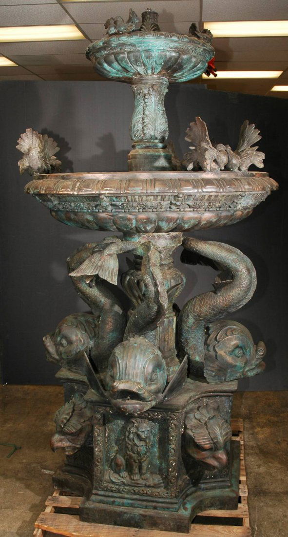 95" Monumental Fish Fountain