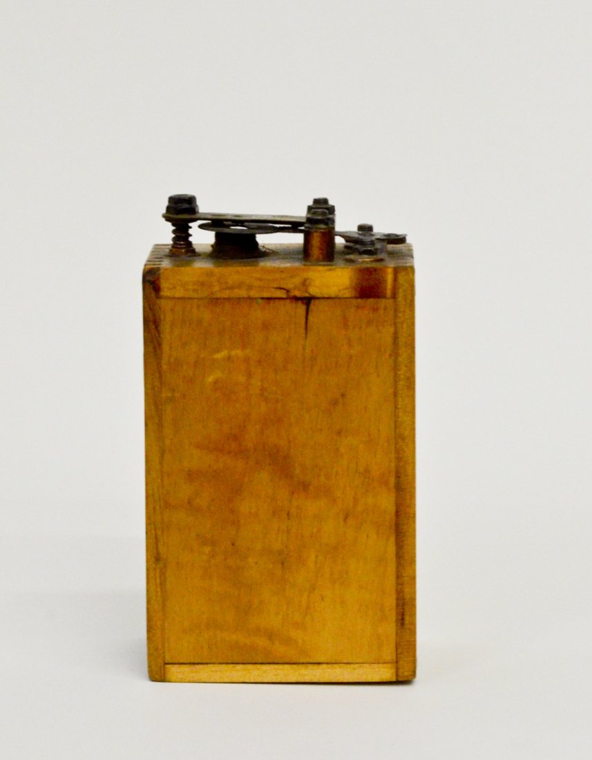 Antique Ford Model T Engine Coil 5" H x 4" D: Antique Ford Model T Engine Coil. A magneto ignition coil auto part. Unsure of working condition but it looks cool as a collectible gift.In good vintage condition. Stands 5" Tall and 4" D.