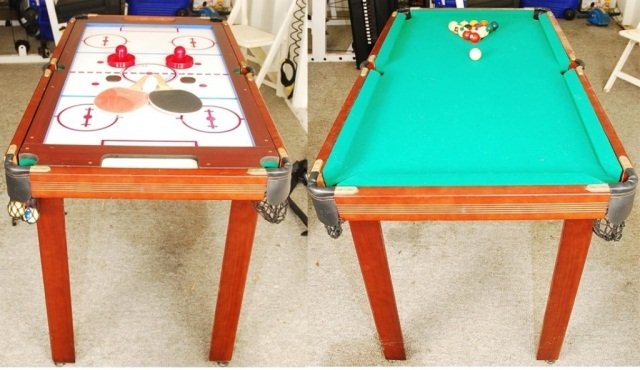 Pool / Hockey Game Table: Pool / Hockey Game Table. Approx dimensions 48" x 26" x 30"H