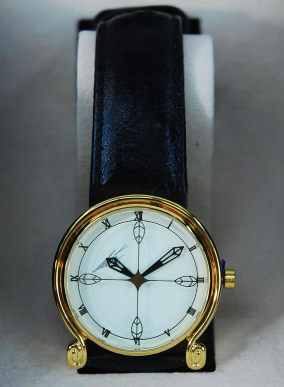 Erte SIGNATURE Art Deco Wrist Watch Brand NEW: Erte SIGNATURE Art Deco Wrist Watch Brand NEW with tags in leather box. Face: 1 3/8' across, band: 3/4" wide Condition: New