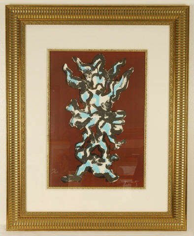 Jacques Lipchitz, Tree of Life, Pencil Signed: Artist: Jacques Lipchitz, Lithuanian (1891 - 1973) Title: Tree of Life Year: 1972Medium: Lithograph, signed and numbered in pencilEdition: 250Image Size: 24 3/4 in. x 17 1/2 in. Framed: 33 1/2 W x 41